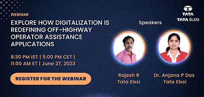 Explore how Digitalization is redefining the Off-highway Operator assistance applications