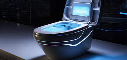 AI-powered Smart Toilet Seat with integrated sensors and cloud connectivity for predictive health monitoring