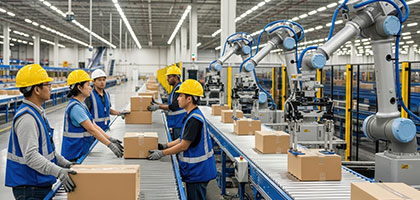 Vision Robots working with NLP Models