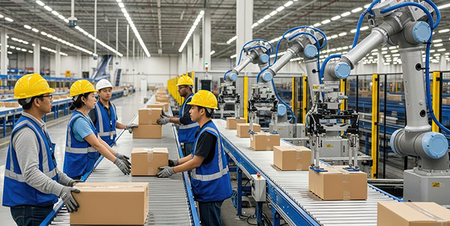 Vision Robots working with NLP Models