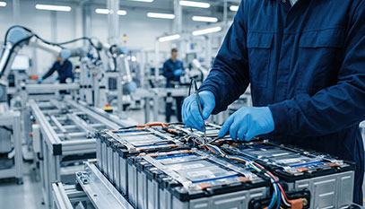Flow-cell stack and mechanical assembly of vanadium flow battery system