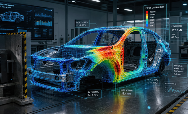 CAE Simulations for Automotive