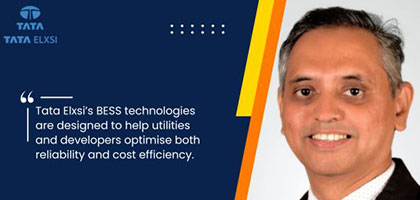 Tata Elxsi’s Siddineni Explains How IoT and AI are Transforming Battery Energy Storage Systems